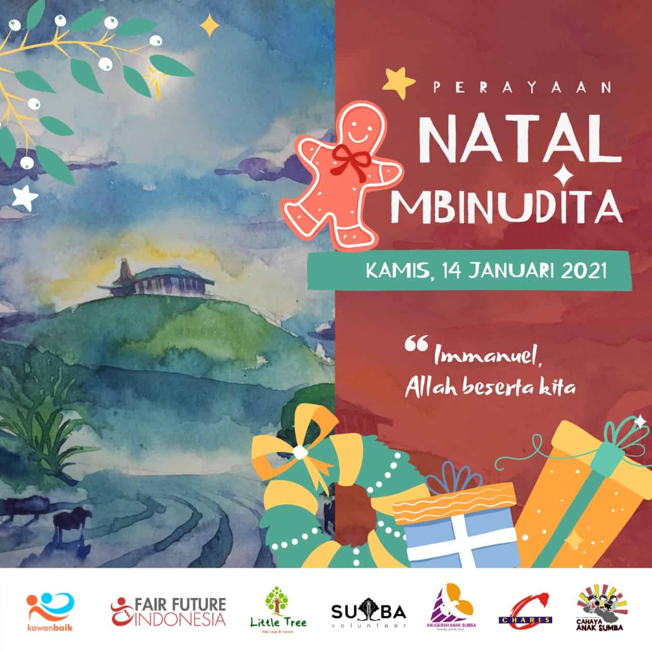 Perayaan Natal Di Mbinudita - Kawan Baik Indonesia