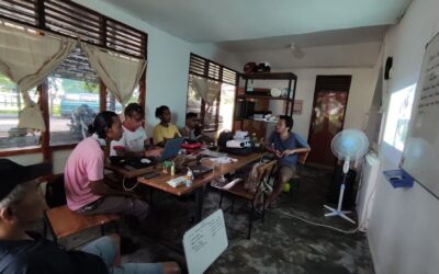 Kawan Baik & Fair Future Indonesia berkoordinasi dengan tim Sumba di home base Rumah Kambera.