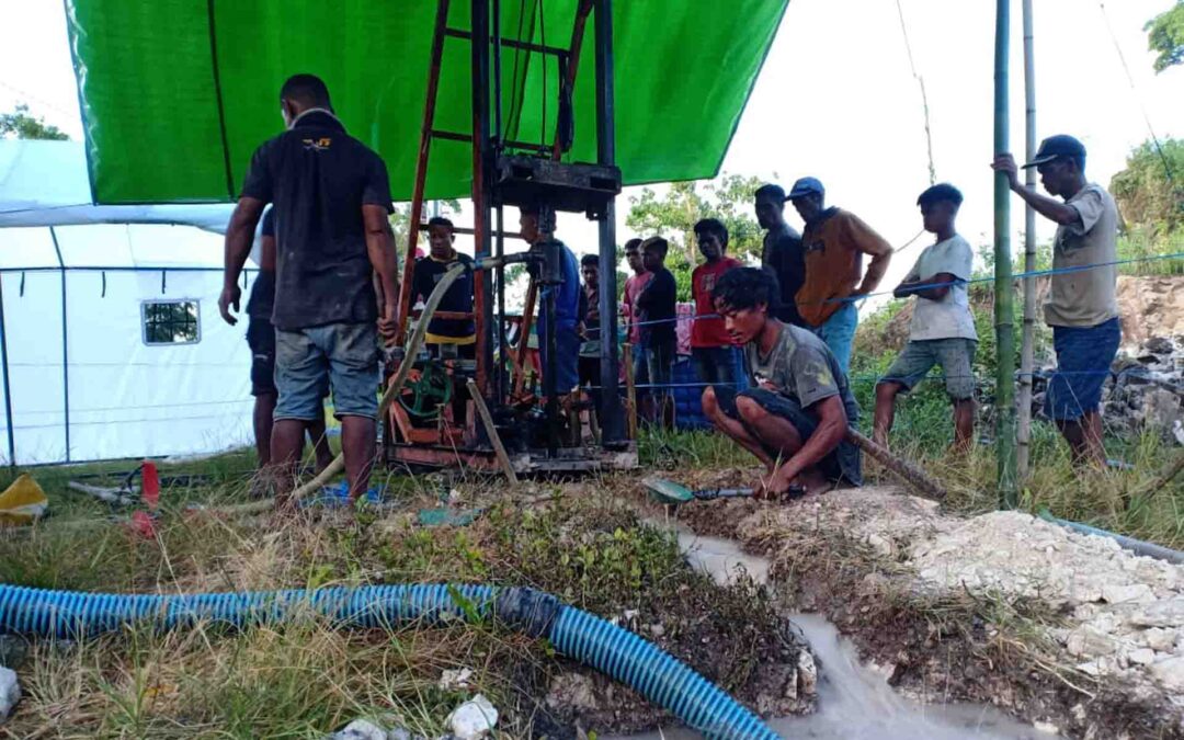 Pengeboran kedua di Mbinudita